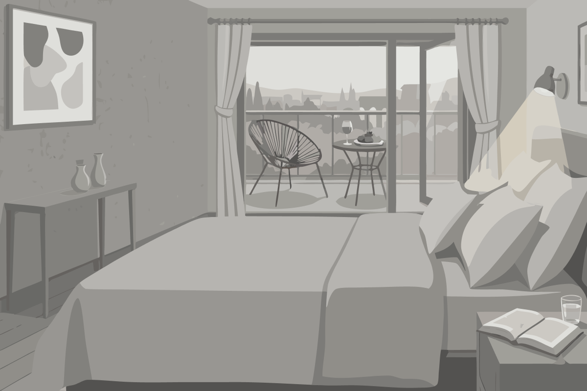 King Room with One King Bed - Non-Smoking